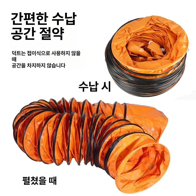 산업용 강력한 송풍기 대형 업소용 작업용 환기팬 고속 14인치 3.5-2휴대용 - 상세 이미지 3