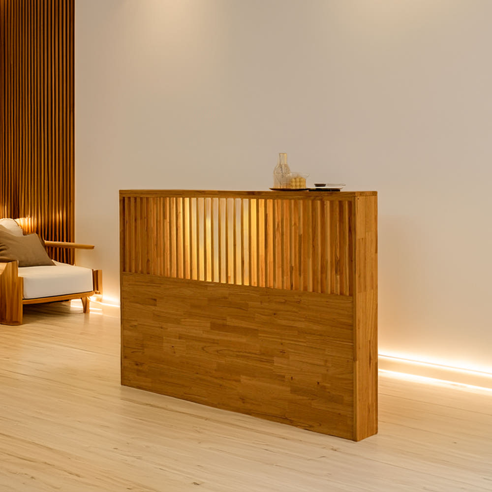 원목 침대헤드보드 저상형 침대헤드 선반 프레임 퀸