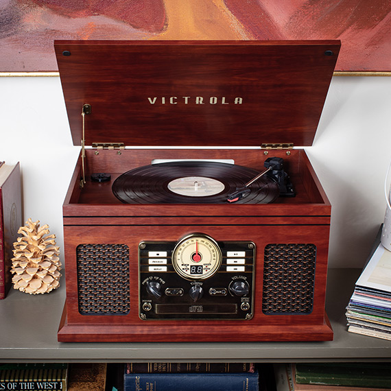 [국내총판] Victrola 빅트롤라 LP CD 카세트 라디오 블루투스 스피커 Quincy 퀸시 - 상세 이미지 2