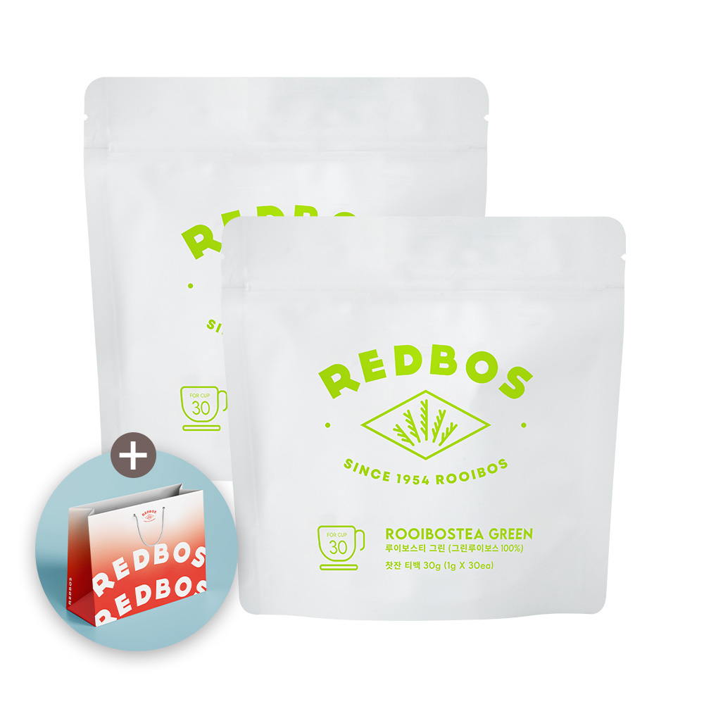 1+1 레드보스 루이보스 티 (쇼핑백 포함) 카페인 없는 임산부 차 선물 상세 이미지 5