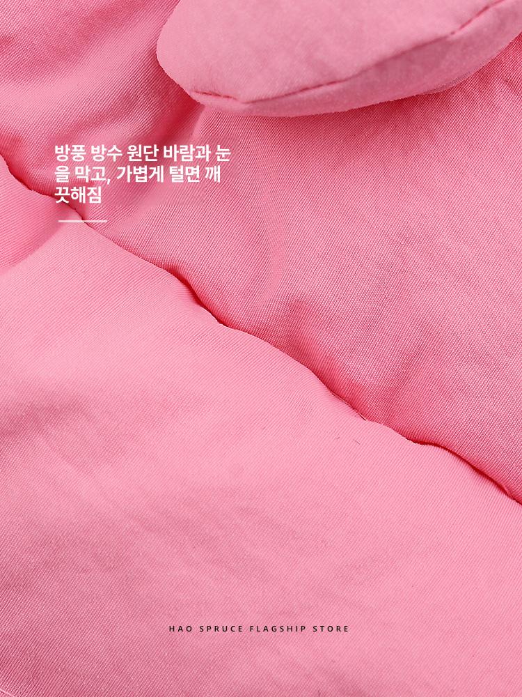 귀 모양 면 모자 겨울 자전거 방풍 보온 귀도리 스키 파일럿 트루퍼 햇 남녀공용 군밤 블랙 m56-58cm - 상세 이미지 4