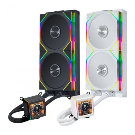 리안리 GALAHAD II LCD 280 UNI FAN TL Wireless 화이트