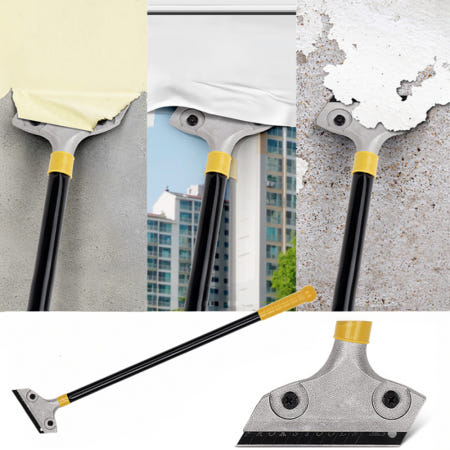 ACHAN Partner Manufacturer 다용도 껌제거 퍼티헤라 칼날교체형 스크래퍼 시트지 벽지 껌 장판 제거 바닥시공