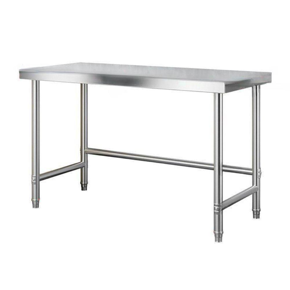 업소용 스테인리스 작업대 조리대 식당 스텐 선반 80x50cm 높이 40cm - 상품 이미지