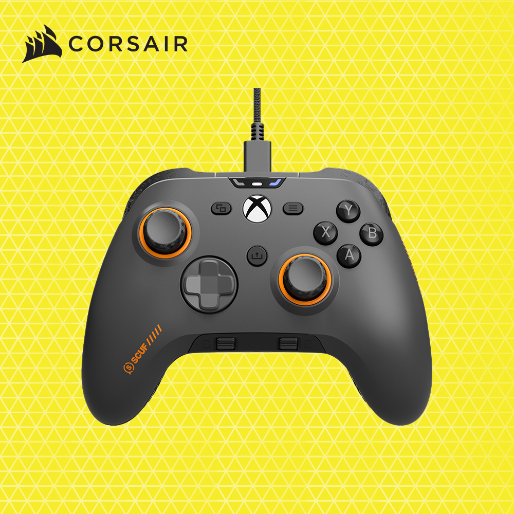 커세어 스커프 벨러 PRO XBOX 게임패드 컨트롤러 조이스틱 스틸그레이 - 상품 이미지