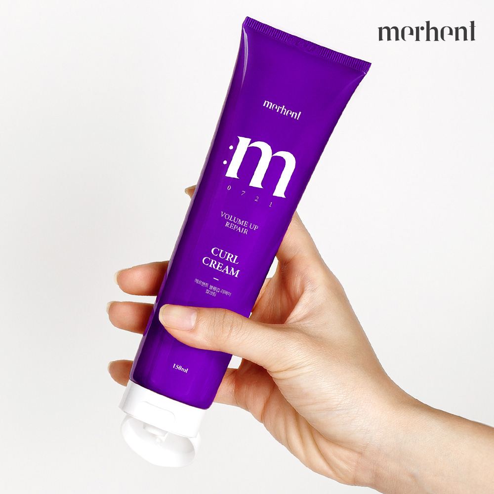 1+1 메르헨트 헤어 에센스 컬크림 150ml 아르간 오일 컬링 볼륨 남자 여자 이미지 6