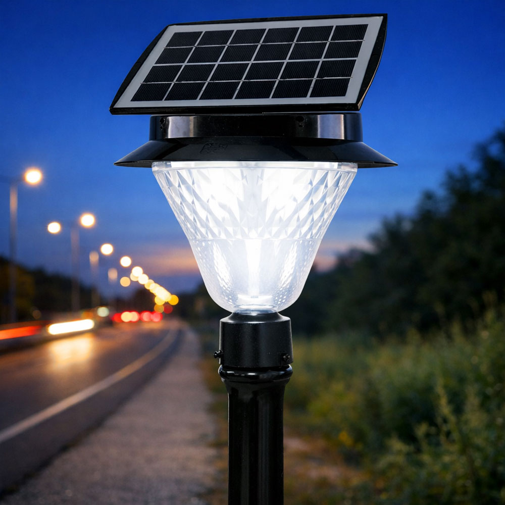 탑라이텍 태양광 가로등 태양열 조명 전등 180LED 1.4M - 메인 이미지