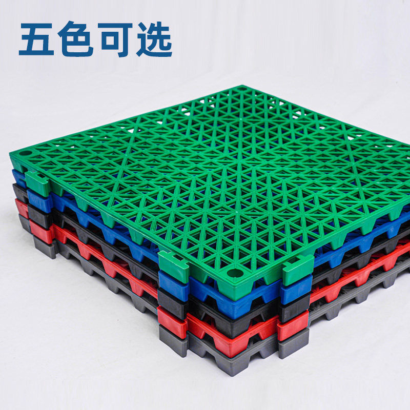 PVC 배수 매트 30cm 개입 미끄럼 조립 바닥 작업장 접지 세차장 현관 - 상세 이미지 2