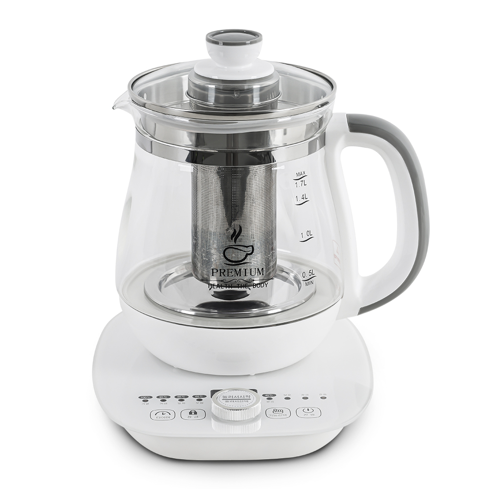 모닝컴 1.7L 약탕기 차탕기 달임 홍삼제조기 중탕기 가정용