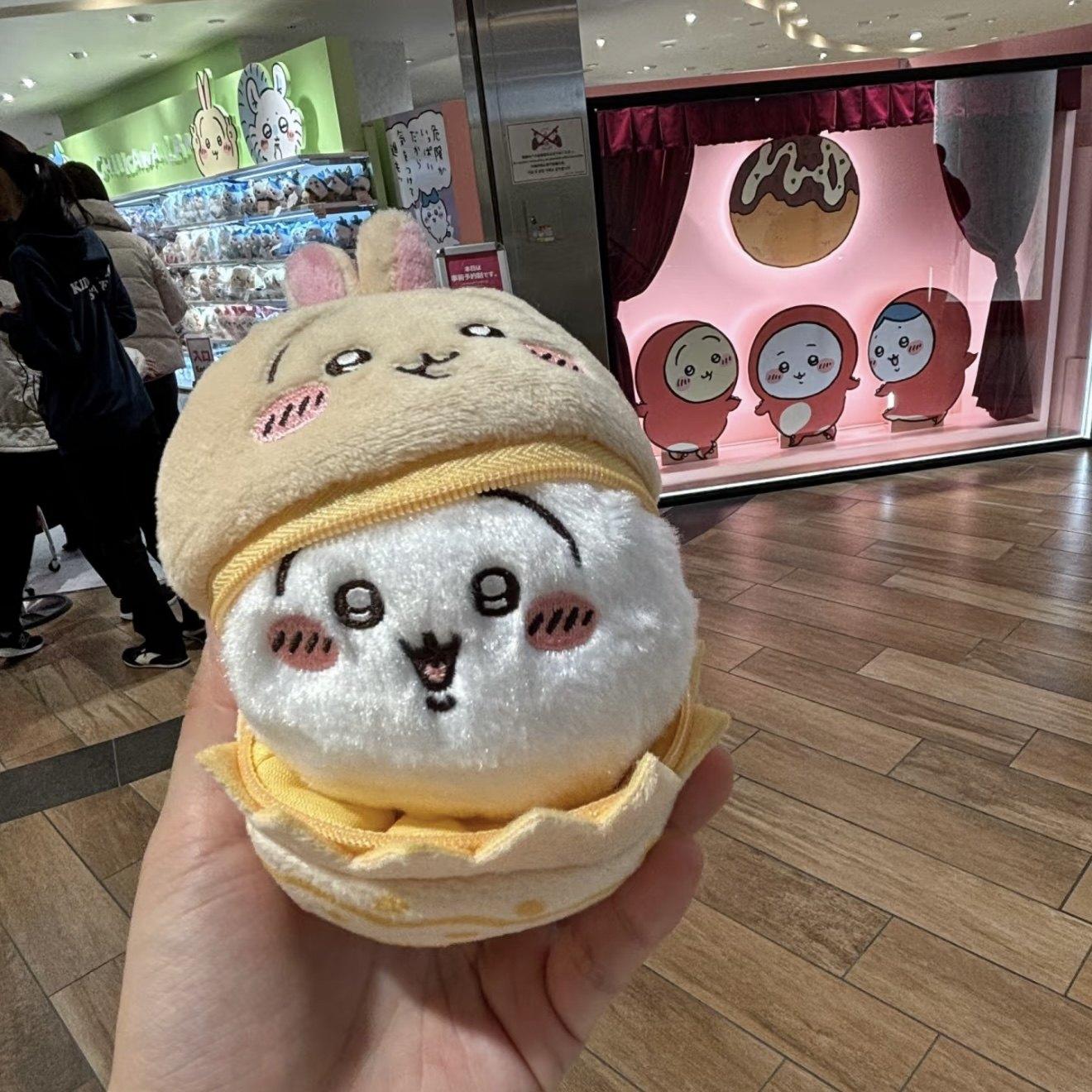 치이카와 부활절 시리즈 우사기 먼작귀 달걀 펜던트 인형 키링 가방고리 하치와레 캐릭터 굿즈 우사기 에그 펜던트 12cm - 상세 이미지 3
