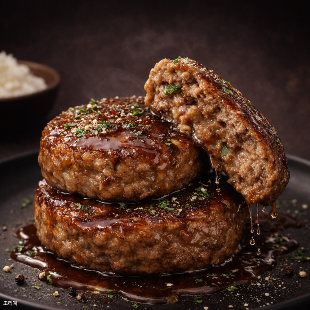 [125g,8개]홀리닭 한돈한우 육즙가득 직화함박 스테이크 맛있게 먹은 솔직 후기 - 대표 이미지