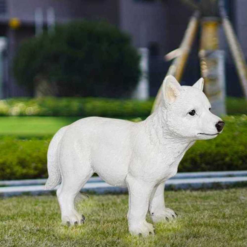 강아지 모형 진짜 같은 피규어 반려동물 촬영 장식품 55cm 이미지 6