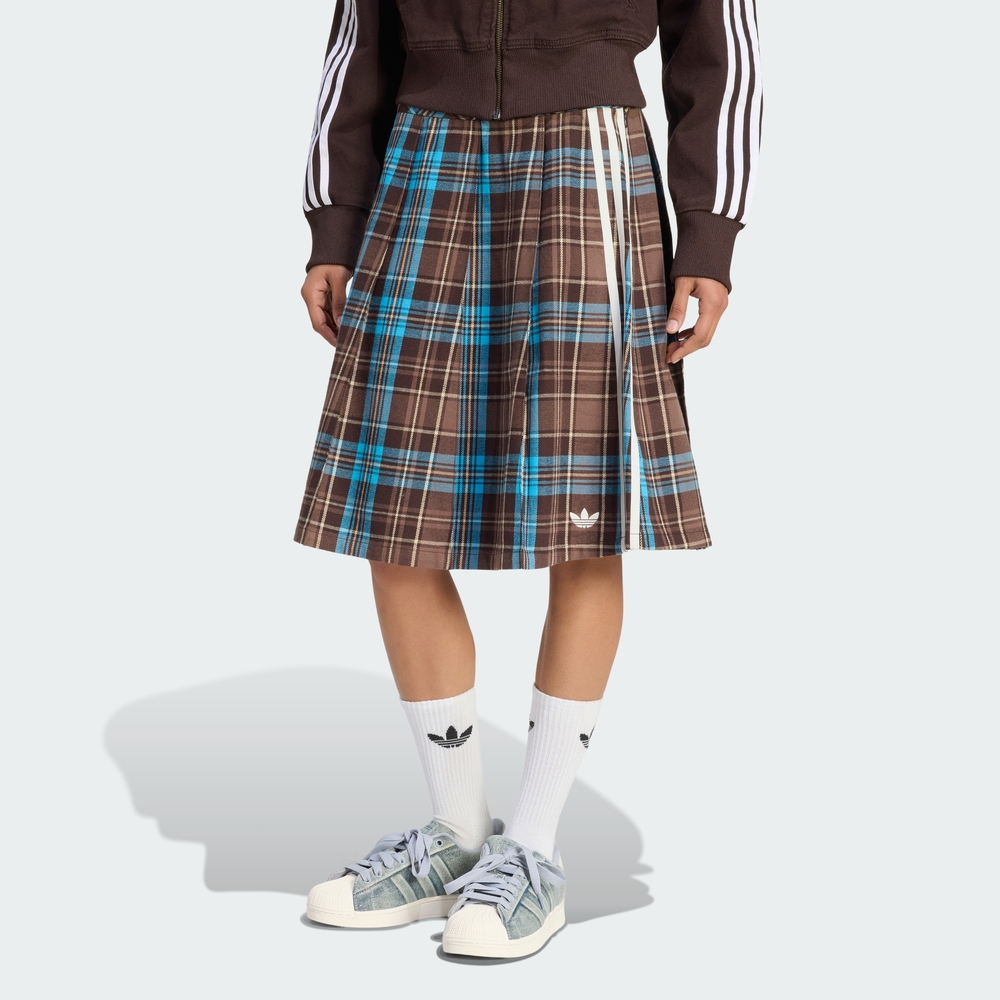 [아디다스 공식] PLEATED CHECK 스커트 KW4529 - 상품 이미지