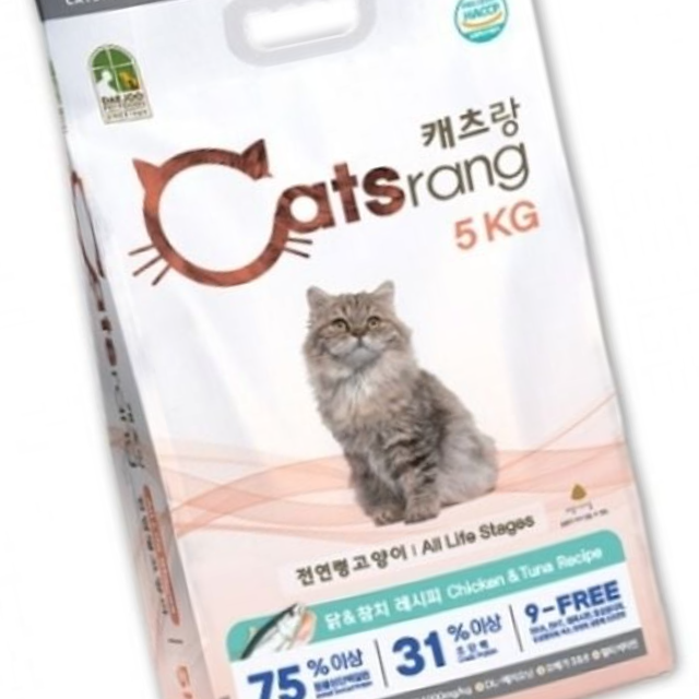 캐츠랑 전연령 5kg 헤어볼 고양이 캣 냥이 고급 영