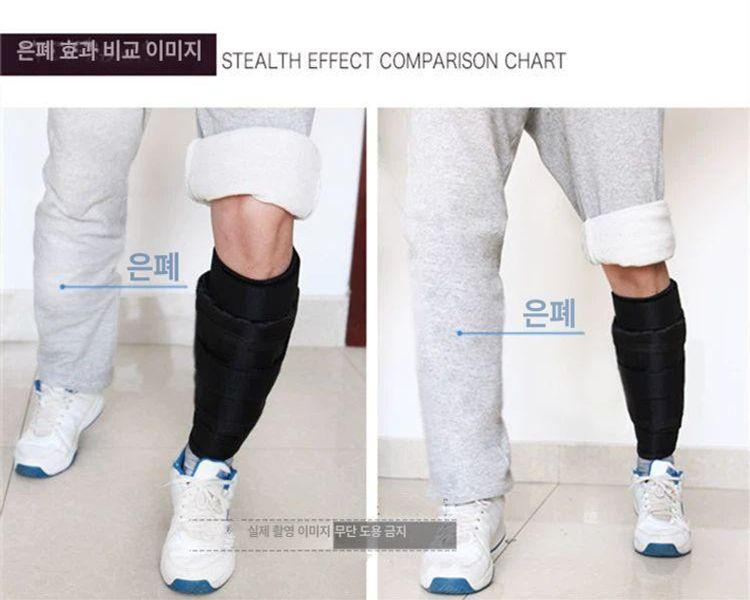 종아리 납주머니 20kg 손목 크로스핏 세트 조깅 중량 근력 헬스 모래주머니 아령 - 상세 이미지 4