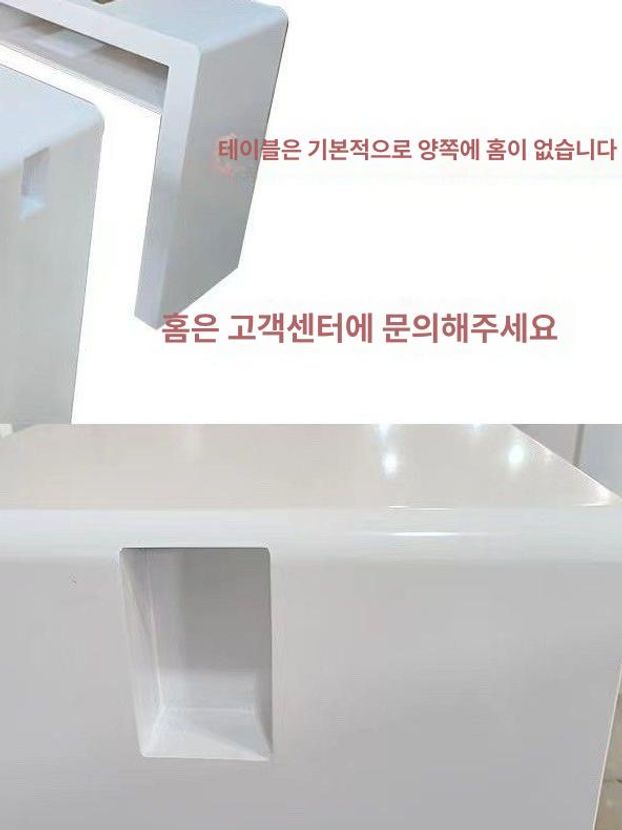 네일 흡진 시술대 북유럽풍 데스크 조립식 집진기 수납 80 x 40x80 홈 스타일 - 상세 이미지 5