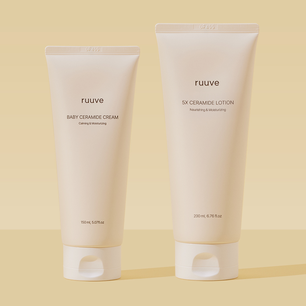 러베 고보습 크림 150ml + 세라마이드 로션 200ml 제품 이미지