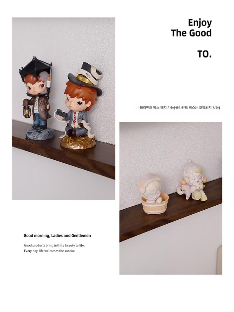 코너 다용도 진열 욕실 물빠짐 화장실 무타공 모서리 B 60 x 30x20cm - 상세 이미지 5
