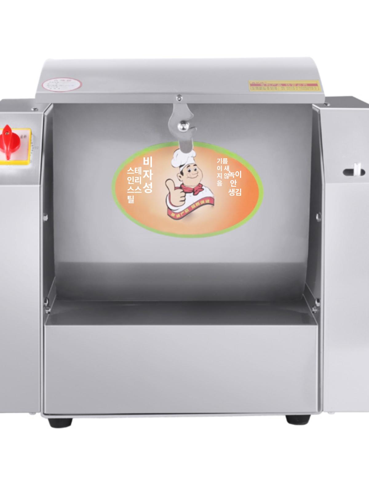 상업용 반죽기 업소용 밀가루 식당 칼국수 제빵 전문 5kg 역방향 S형 2.5 5.0kg건조밀가루 - 상세 이미지 5