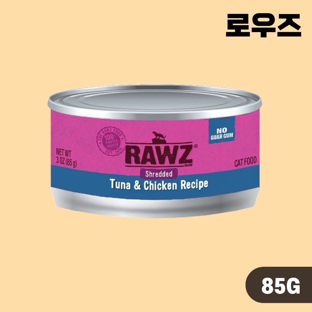 로우즈 슈레디드 캔 캣 주식캔 습식 6종 콤보, 85g, 6개 - 상세 이미지 3