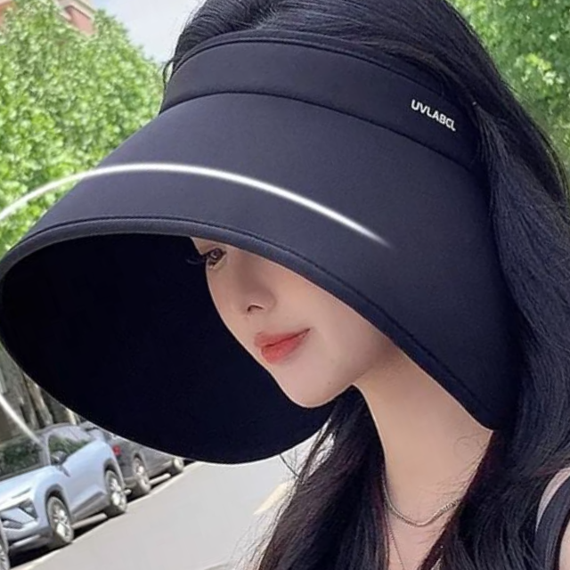 예쁜 썬캡 자외선차단 uv 휴대용 여름 여행 모자 - 상품 이미지