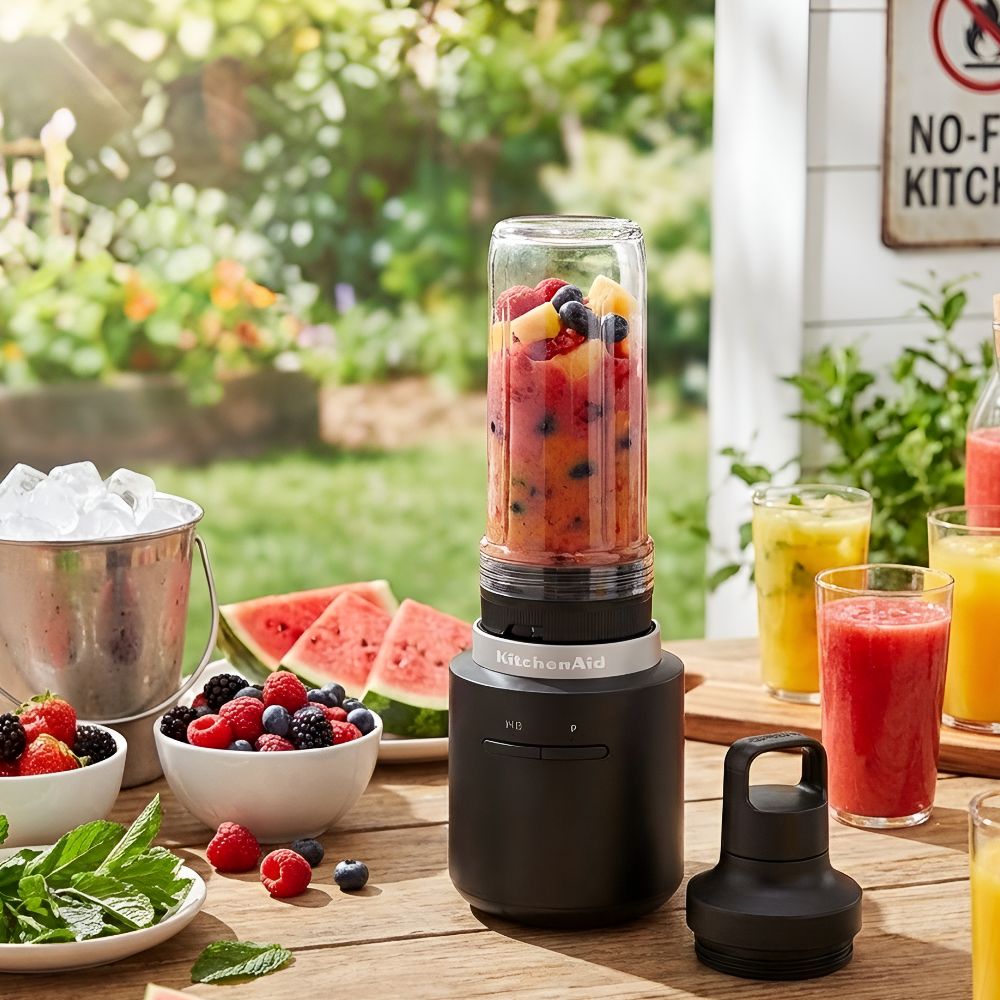 키친에이드 GO 코드리스 무선 퍼스널 블렌더 473ml 최대 20분 사용 (휴대용 텀블러) - 상품 이미지
