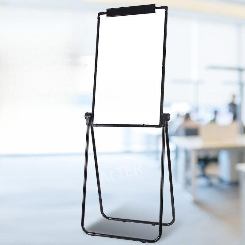 이동 화이트보드판 메모판 탈부착 자유자재로 화이트보드 접이식 60x90cm 블랙 양면 화이트보드 - 상세 이미지 3