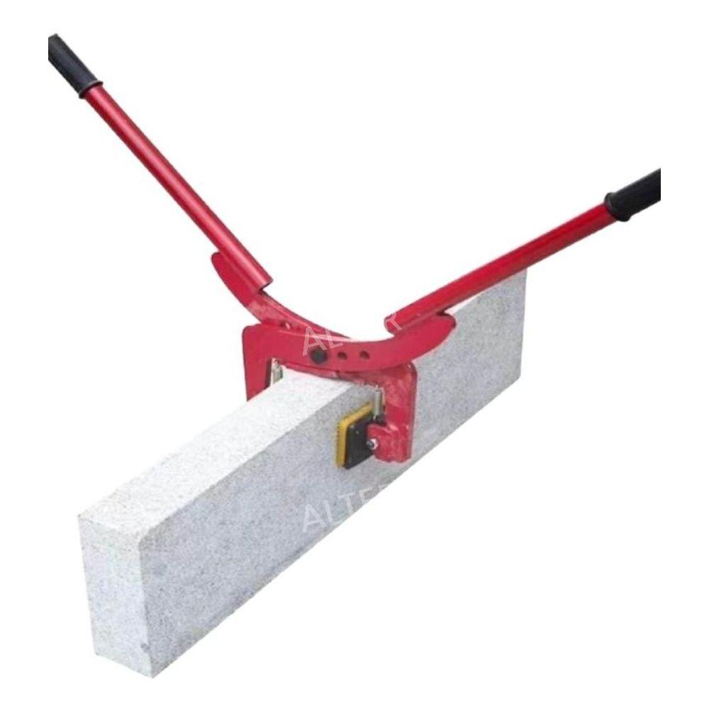 보도블럭 집게 운반 대리석 이동 경계석집게 체인식 개구 30-70cm - 메인 이미지