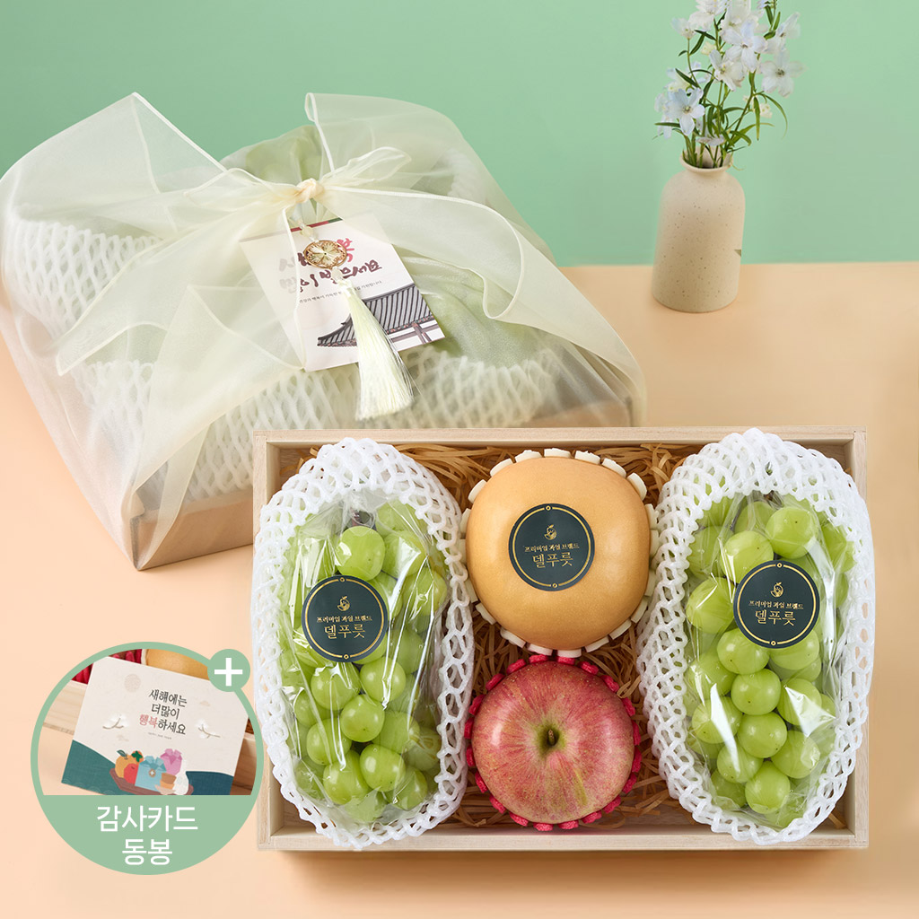 혼합 과일선물세트 설 설날 명절 과일바구니 샤인머스켓 사과 배 망고 집들이 백화점 승진축하 제품 이미지