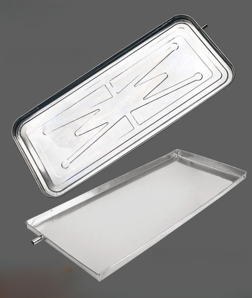 빗물받이 누수 배수 물받이 기능패드 깔때기 받침 실외기 욕실 장마철 지붕 물 부품 - 상품 이미지