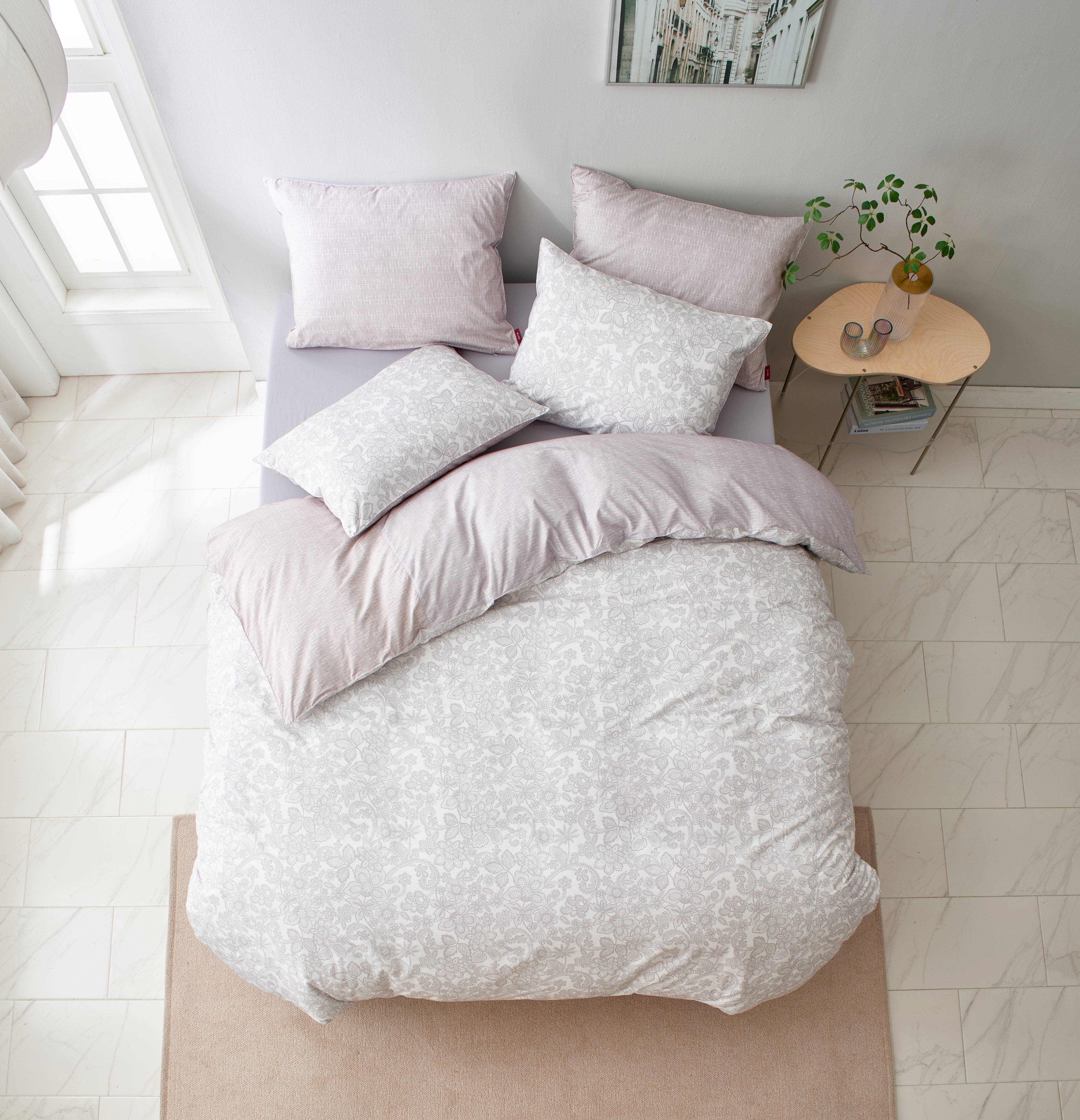 먼지 없는 알러지 케어 일체형 헝가리 구스 차렵이불 [겨울용]