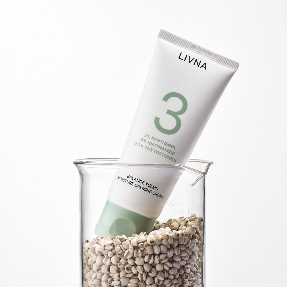 리브나 챕터3 밸런스 율무 진정 크림 60ml 좁쌀 피부결 화잘먹크림 이미지 2