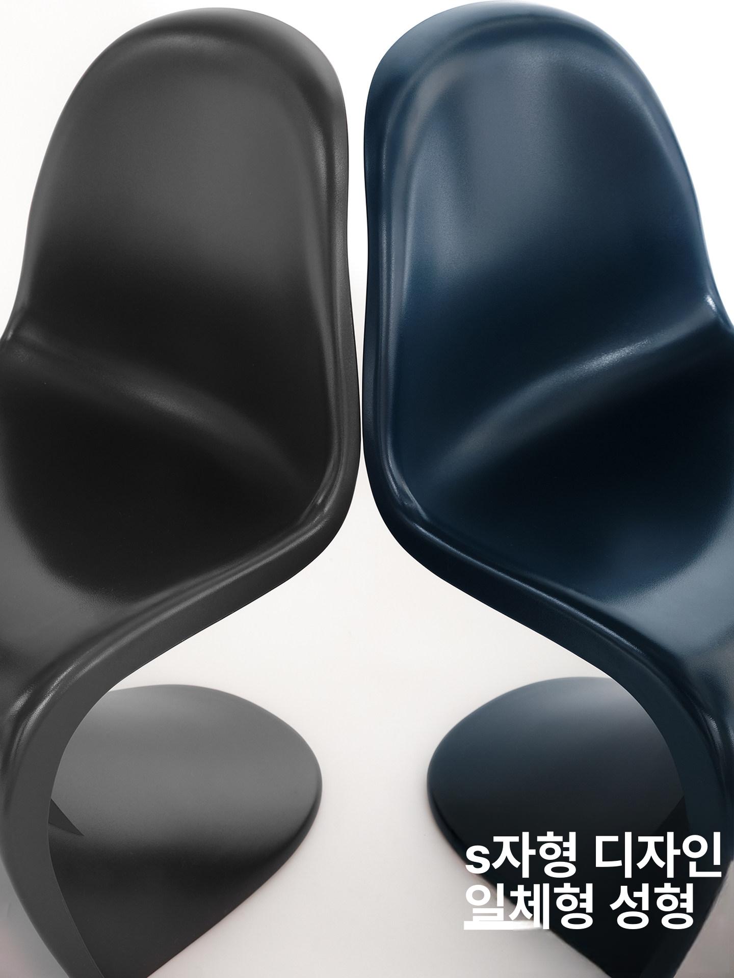 미드센추리 투명의자 아크릴 체어 카페 플라스틱 빈티지그린 ABS - 상세 이미지 4