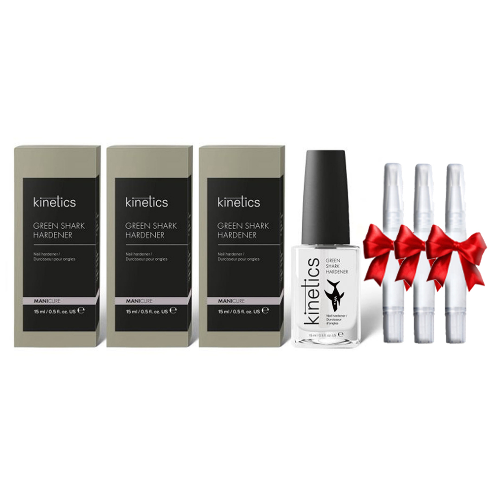 코코 뷰티 키네틱스 그린 나노 샤크 손톱강화제 (고급 오일펜 서비스) 15ml, 3개 - 상품 이미지