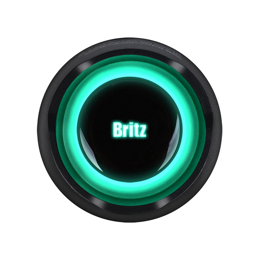브리츠 BZ-MV5000 포터블 블루투스 스피커 레인보우 LED 고출력 14W - 상세 이미지 3