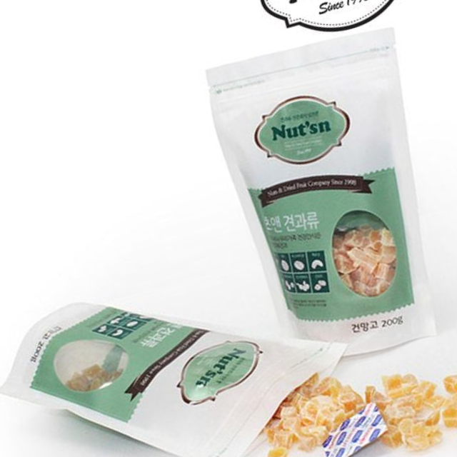 말린 건망고 건조 과일 200g 지퍼백 1+1 - 상품 이미지