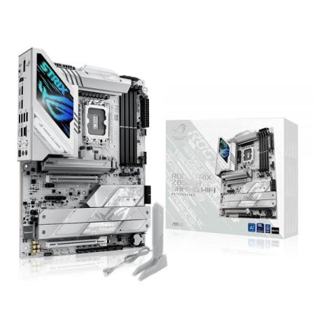 에이수스 [해외]ASUS ROG STRIX Z890-A GAMING WIFI Z890 LGA 1851 ATX 모기판, 인텔® 코어™ 울트라 시리즈 2 지원, 고급 AI PC-지원, 16+2
