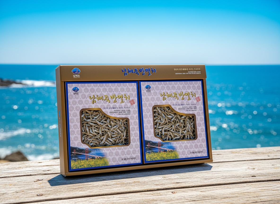 (백화점 납품용)최상품 남해죽방멸치 선물용 1kg (500g+500g) - 상세 이미지 5
