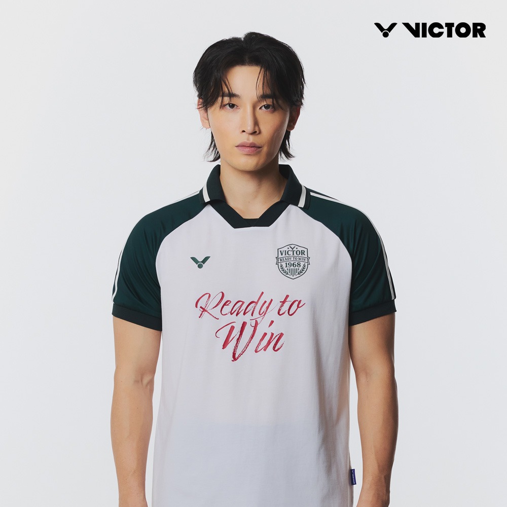빅터 카라 반팔 티셔츠 VT26ATS002M VT26ATS002F 2026 SS 아울렛 - 상품 이미지