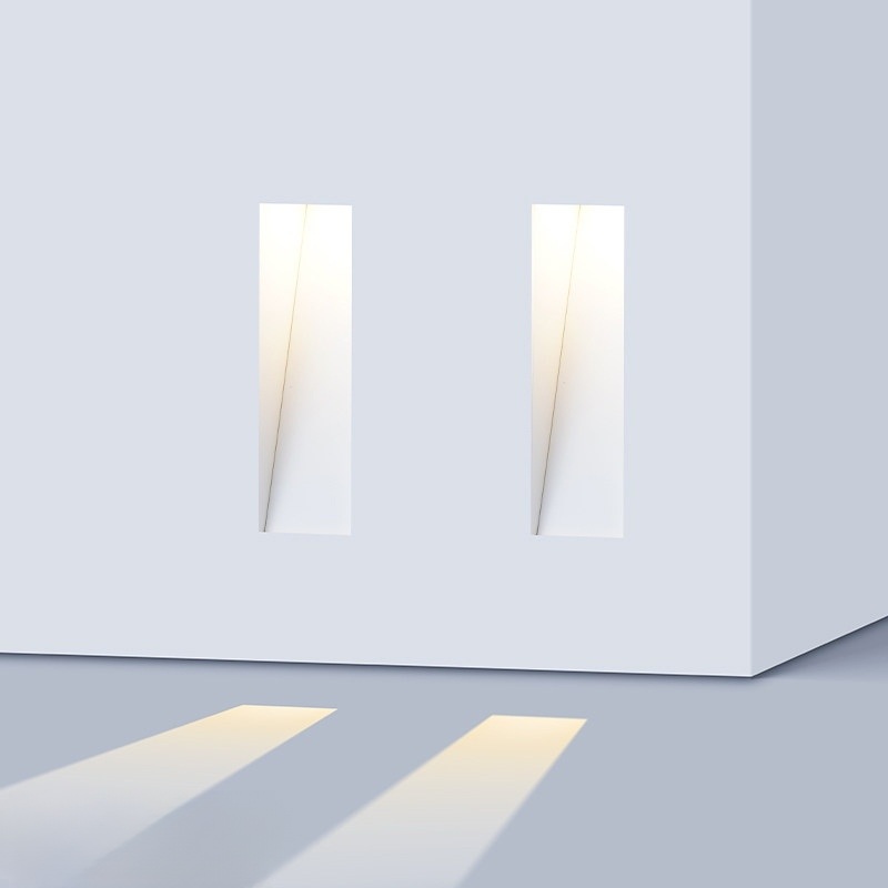 led 센서등 호텔 벽 매립형 초슬림 간접 조명 복도 계단 현관 풋라이트 웜화이트 모던 - 상품 이미지