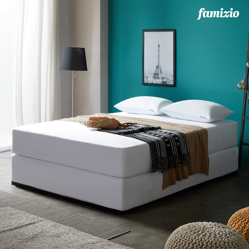 파미지오 알러지케어 텐셀 항균 방수 매트리스커버+베개커버세트