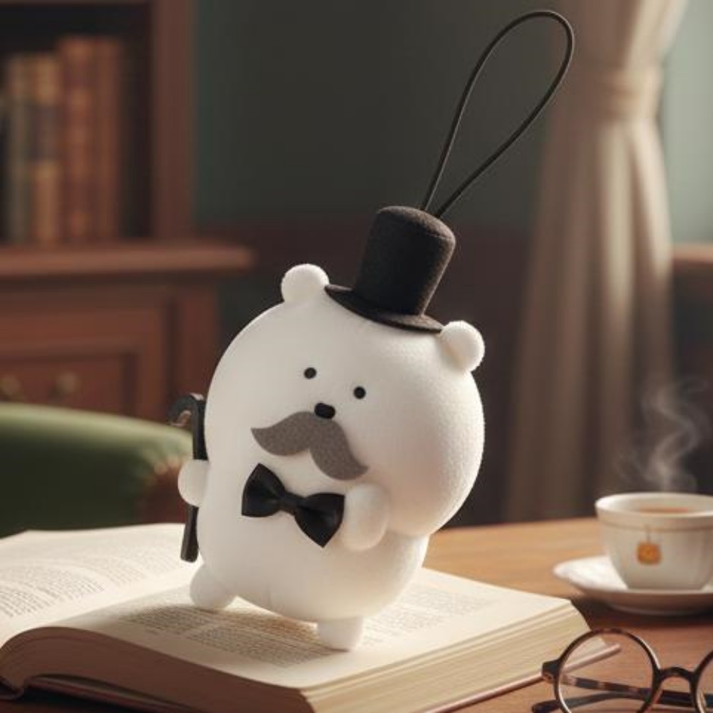 농담곰키링 담곰이 나가노 인형 키링 가방고리 열쇠고리 캐릭터 봉제 인형 신사 10cm 상품 이미지