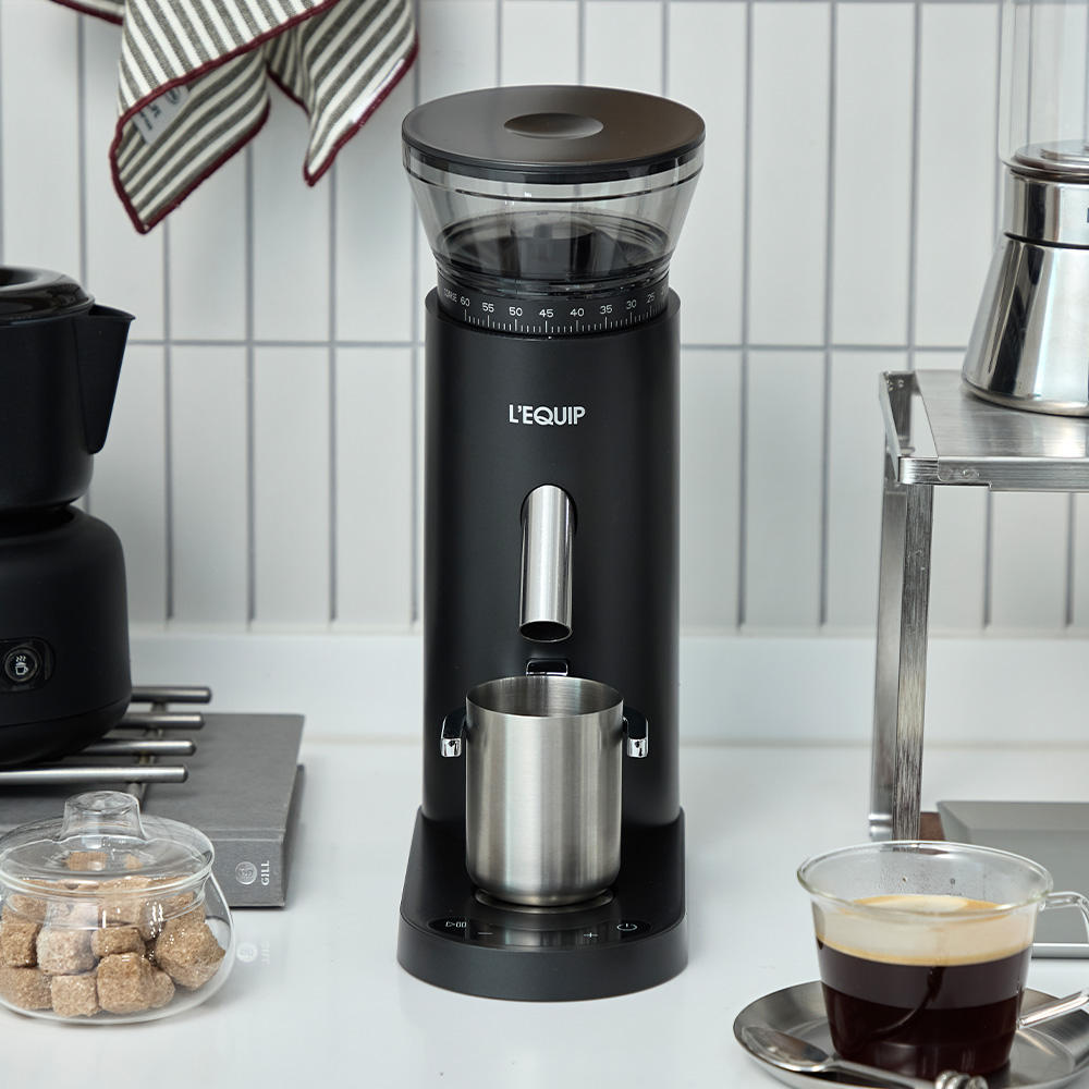 리큅 전동 커피그라인더 자동 가정용 원두가는기계 LCG-C2400BK - 상세 이미지 3