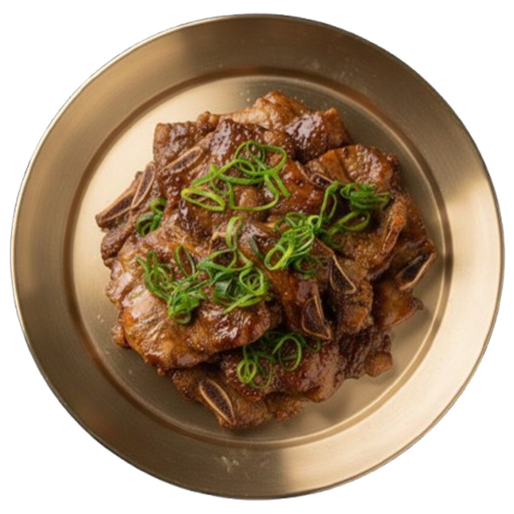 [억수로상회] 돼지갈비로 만든 양념LA갈비 (한돈) 700g, 1개 - 상품 이미지