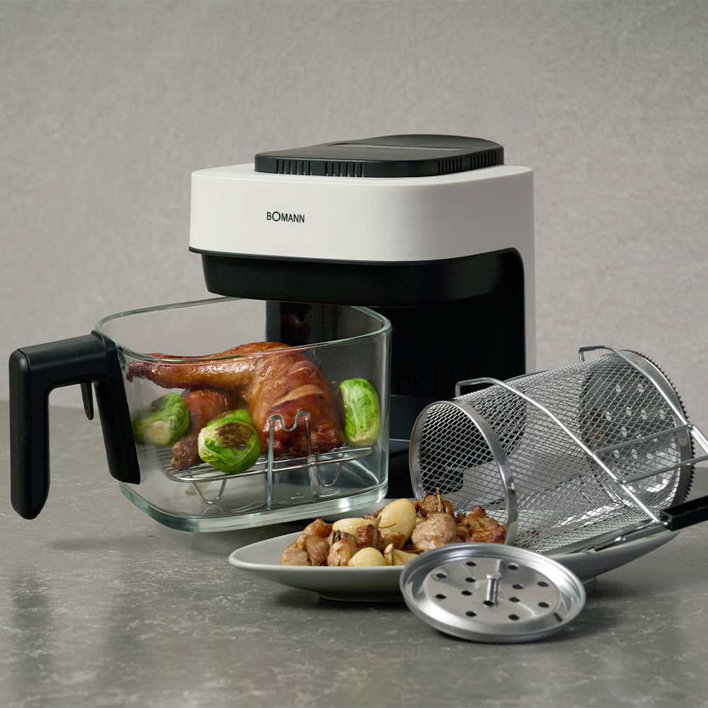 보만 에어프라이어 유리에어프라이어 RAF209EG1I 로티세리 2L 제품 이미지