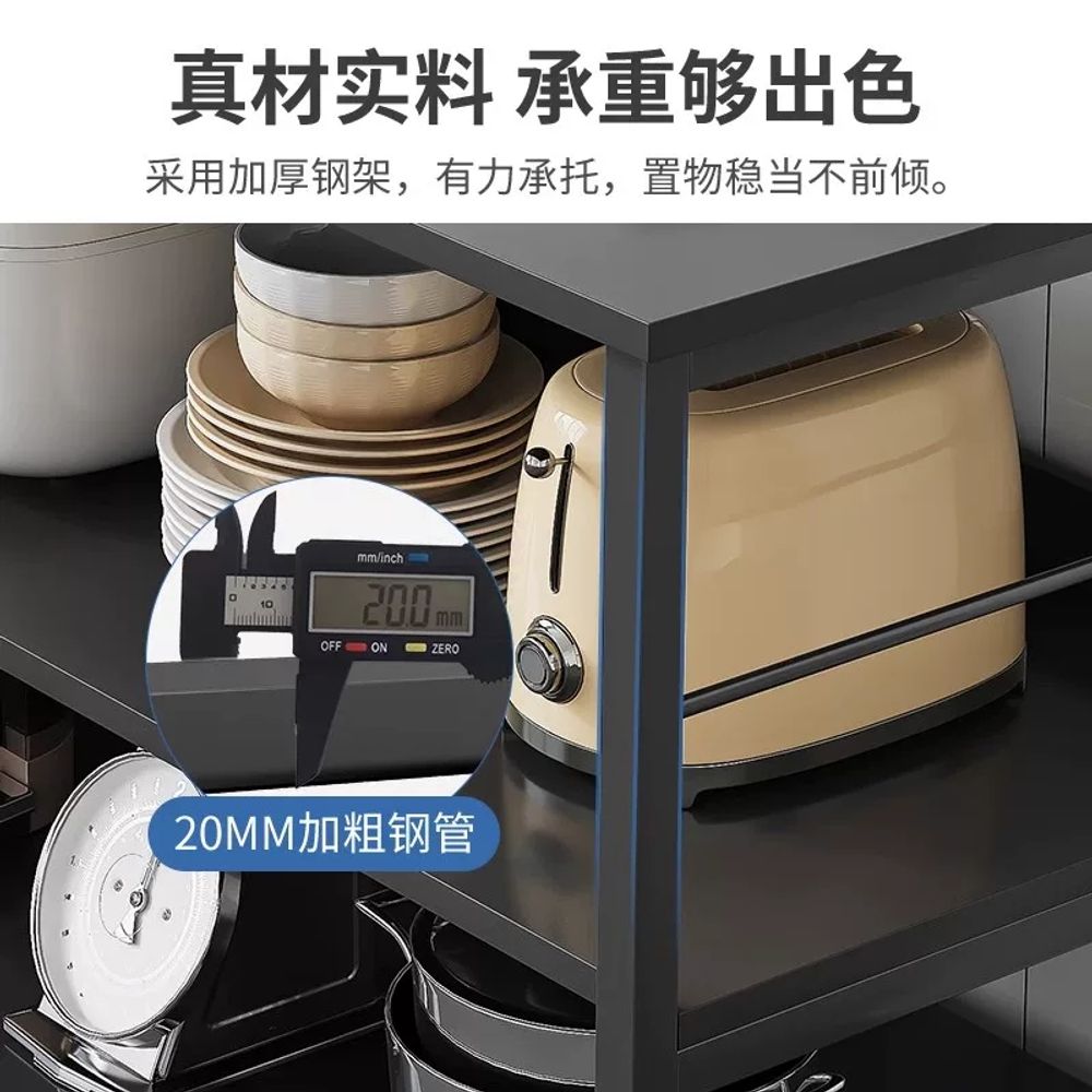 리멤버셀 원목 식탁 주방 렌 B. 두꺼운 캐비닛 문 브러시드 오크 마감 80x35x80cm - 상세 이미지 5