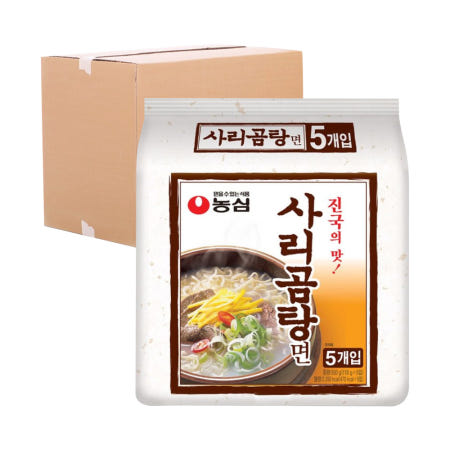 로지프로 농심 사리곰탕면 40개입 (1박스) 농심사리곰탕면