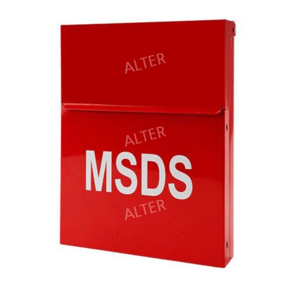 MSDS 보관함 문서 상자 표지판 안전 캐비닛 유해물질 - 상품 이미지