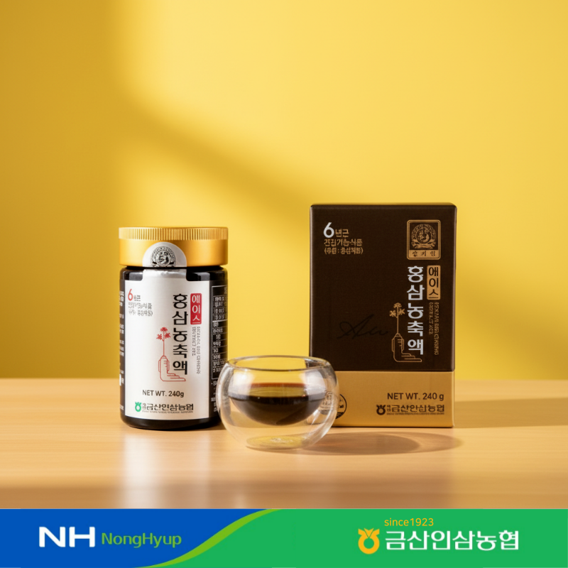 [금산인삼농협 삼지원] 홍삼농축액 에이스 240g 건강기능식품 80일분 - 상세 이미지 2