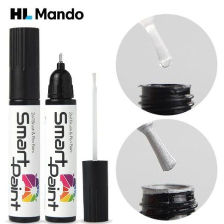 에이치엘홀딩스 주식회사 차량용페인트 그랜져TG YDG 붓펜 다크그레이 투명클리어 세트